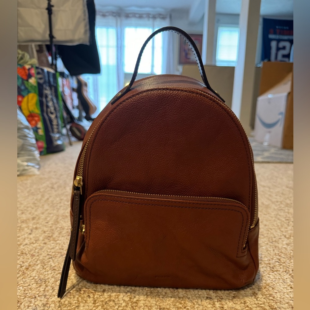 Fossil back pack purse